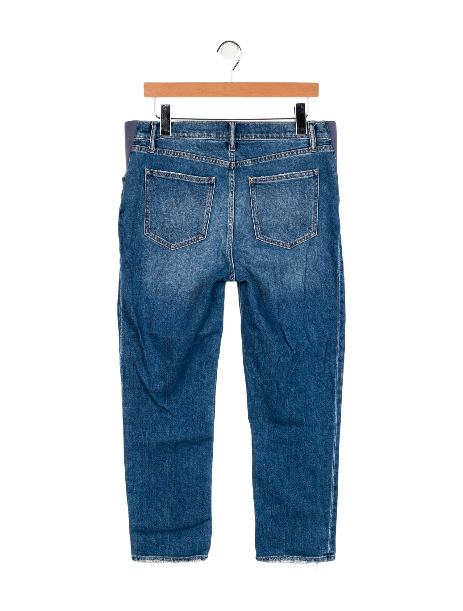 Hatch Mid-Rise Straight Leg Jeans