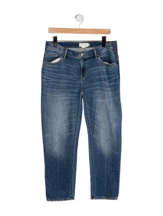 Hatch Mid-Rise Straight Leg Jeans