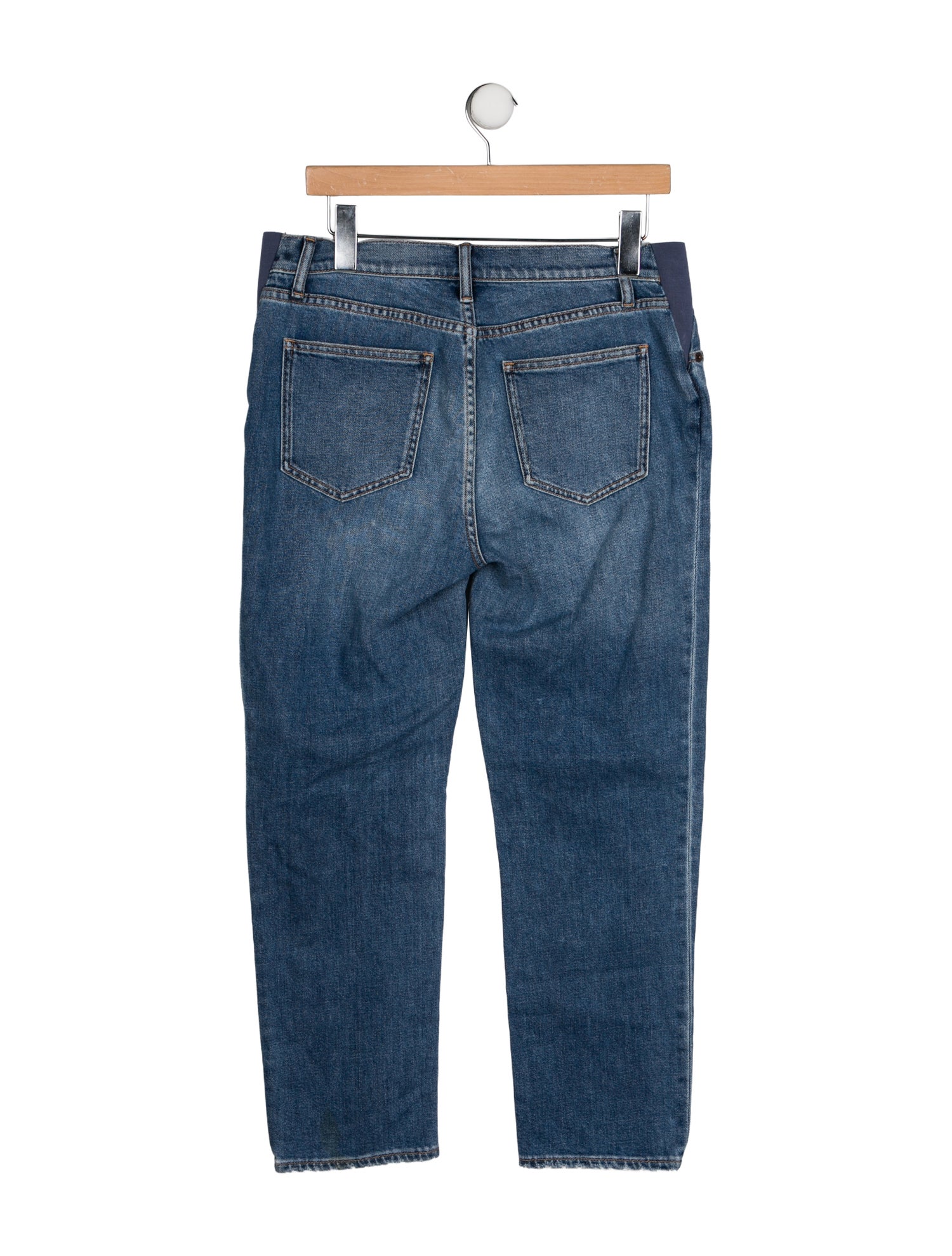 Hatch Mid-Rise Straight Leg Jeans