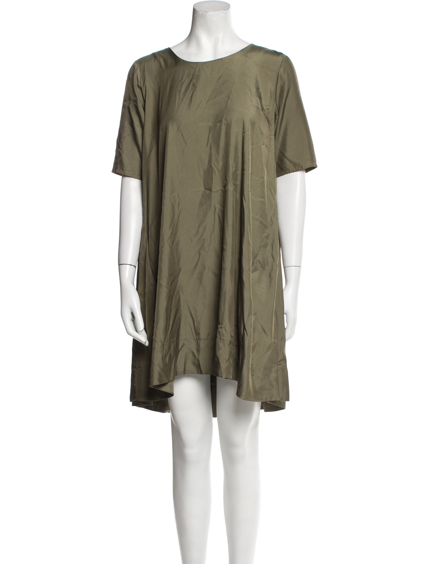 Hatch Scoop Neck Mini Dress