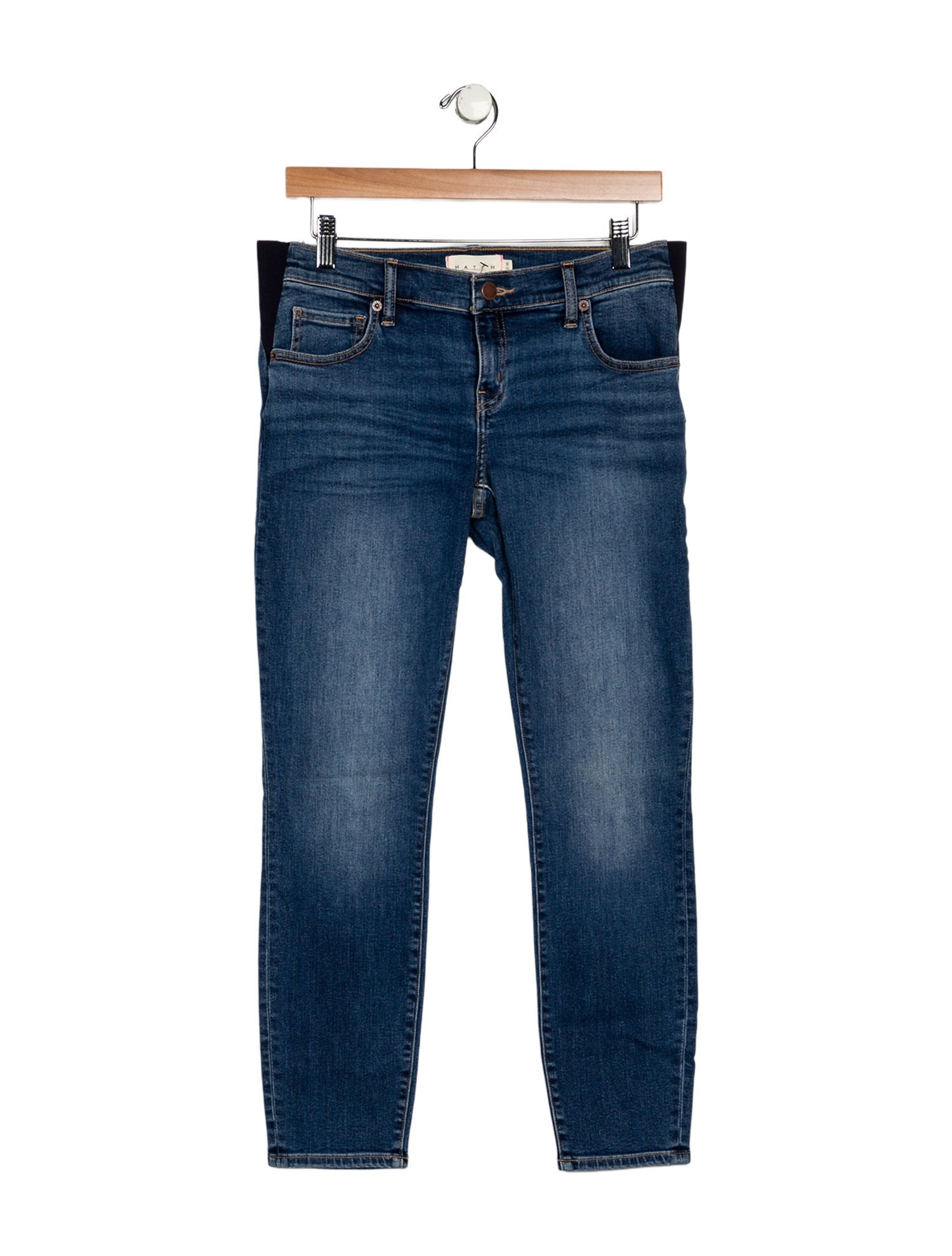 Hatch Low-Rise Skinny Leg Jeans