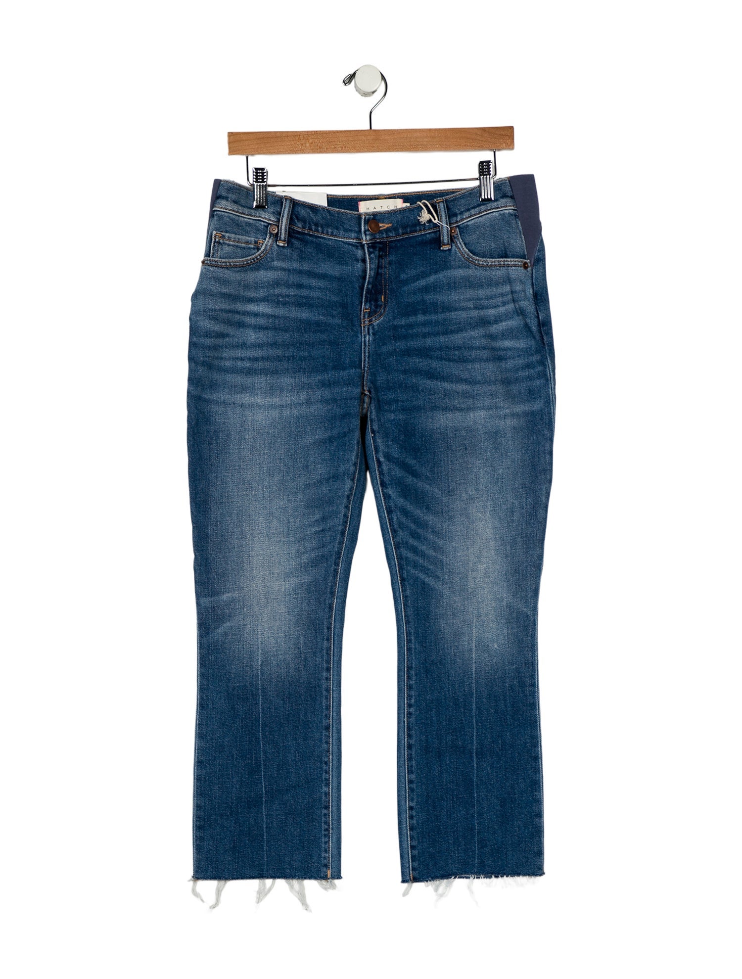 Hatch Mid-Rise Straight Leg Jeans
