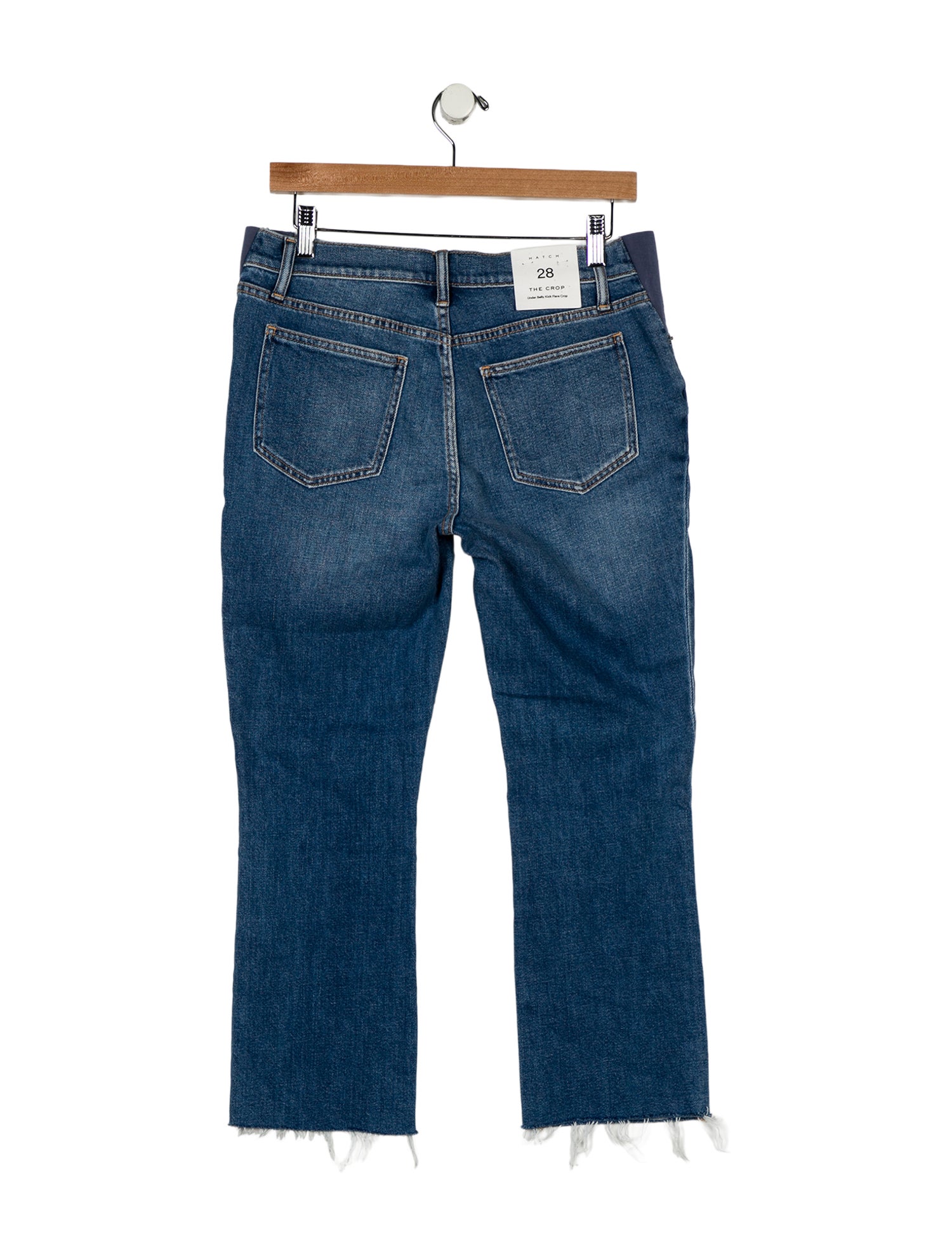 Hatch Mid-Rise Straight Leg Jeans
