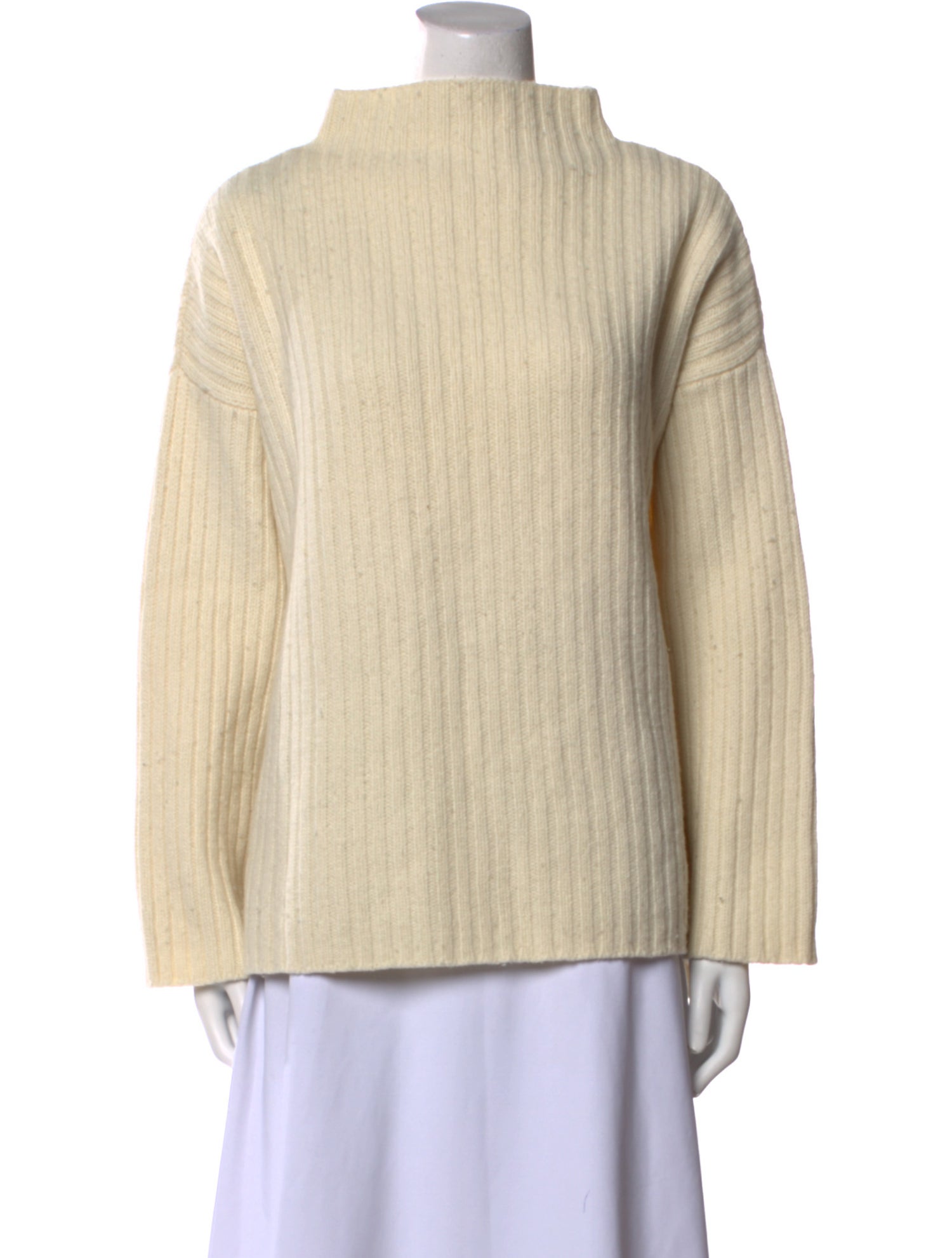Hatch Lambswool Mock Neck Sweater