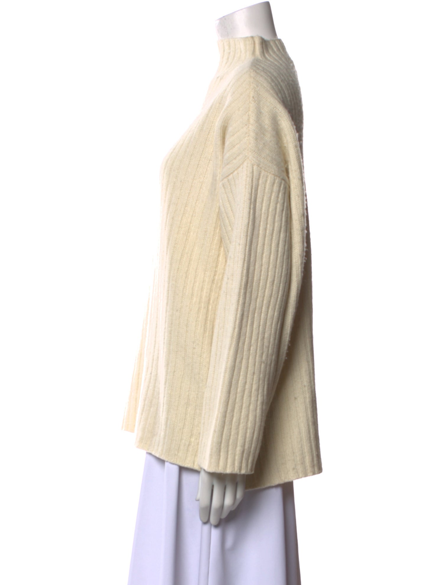 Hatch Lambswool Mock Neck Sweater