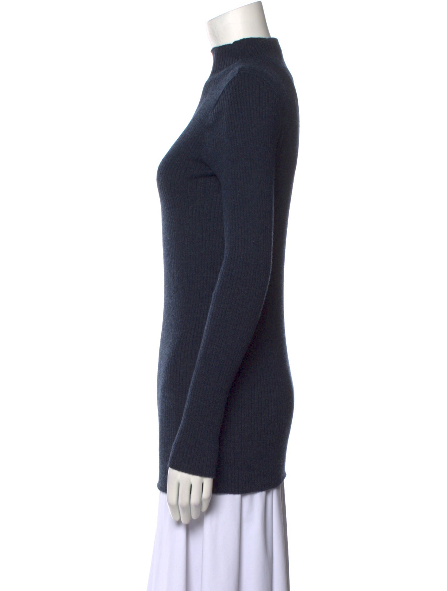 Hatch Merino Wool Mock Neck Sweater