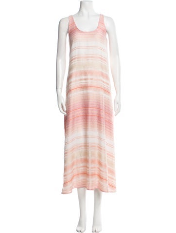 Hatch Dresses Striped Long Dress Petite