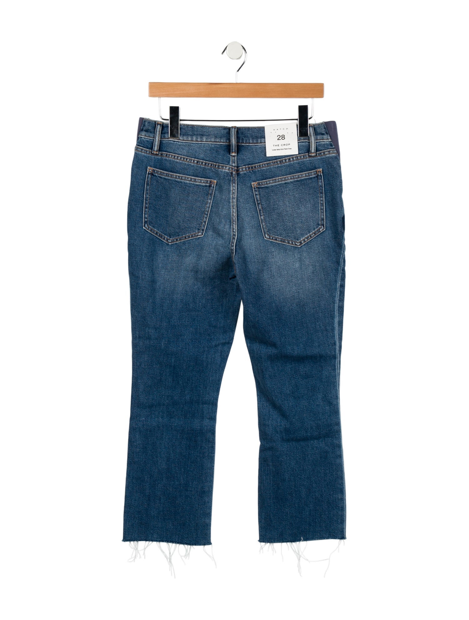 Hatch Mid-Rise Straight Leg Jeans