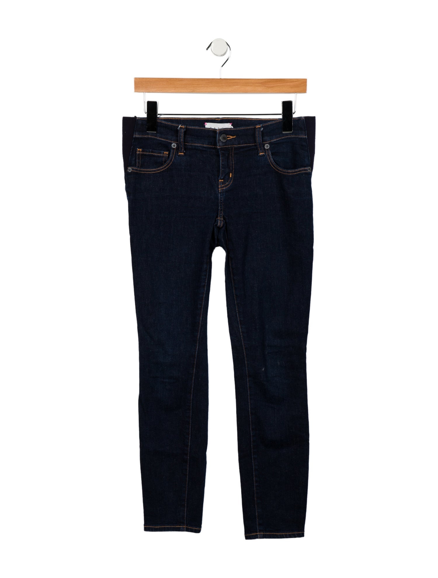Hatch Low-Rise Skinny Leg Jeans