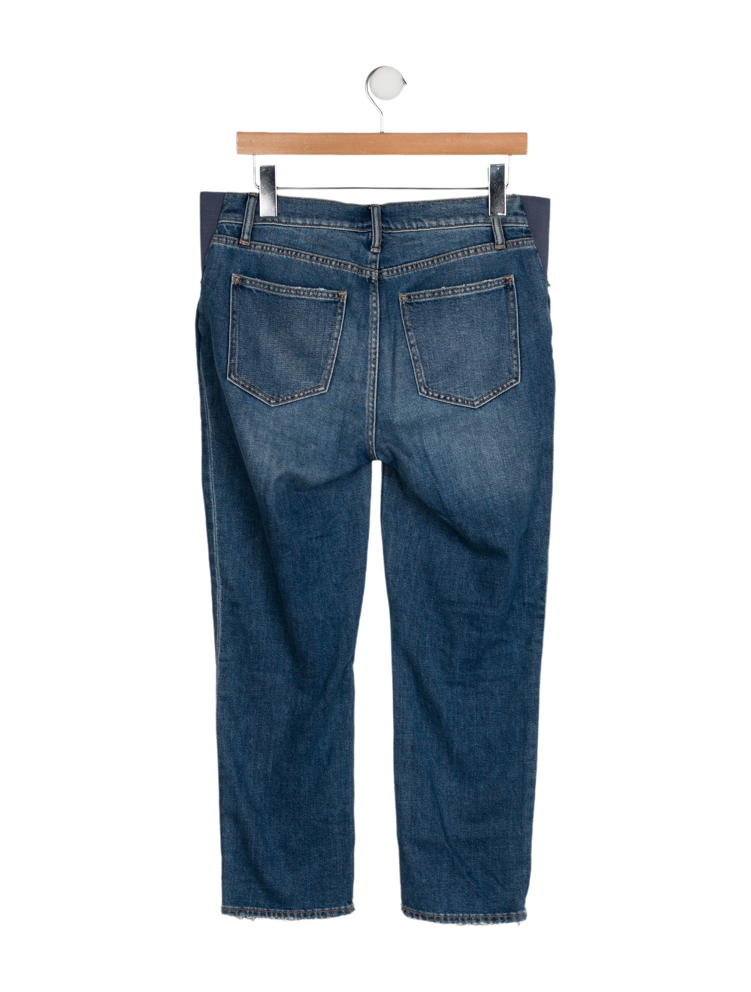 Hatch Mid-Rise Straight Leg Jeans