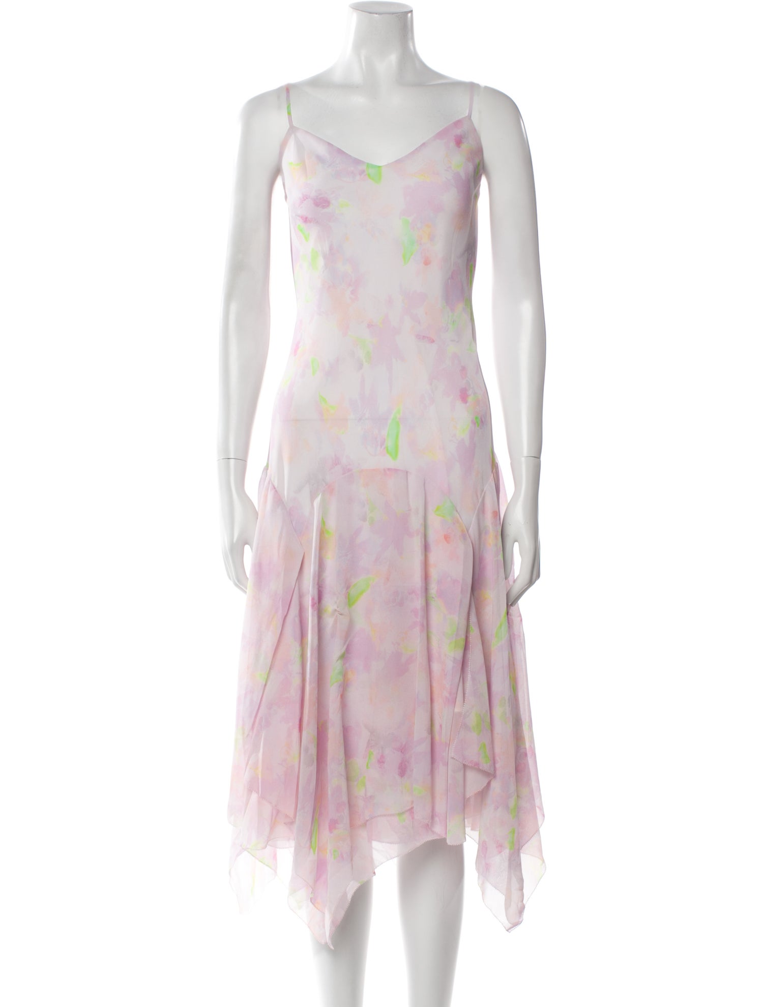 Hatch Floral Print Long Dress w/ Tags