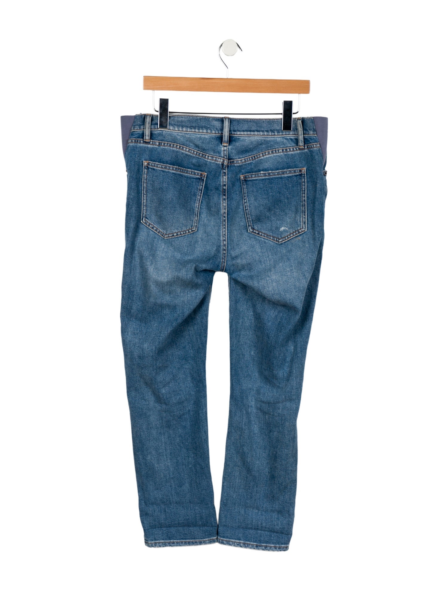 Hatch Mid-Rise Straight Leg Jeans