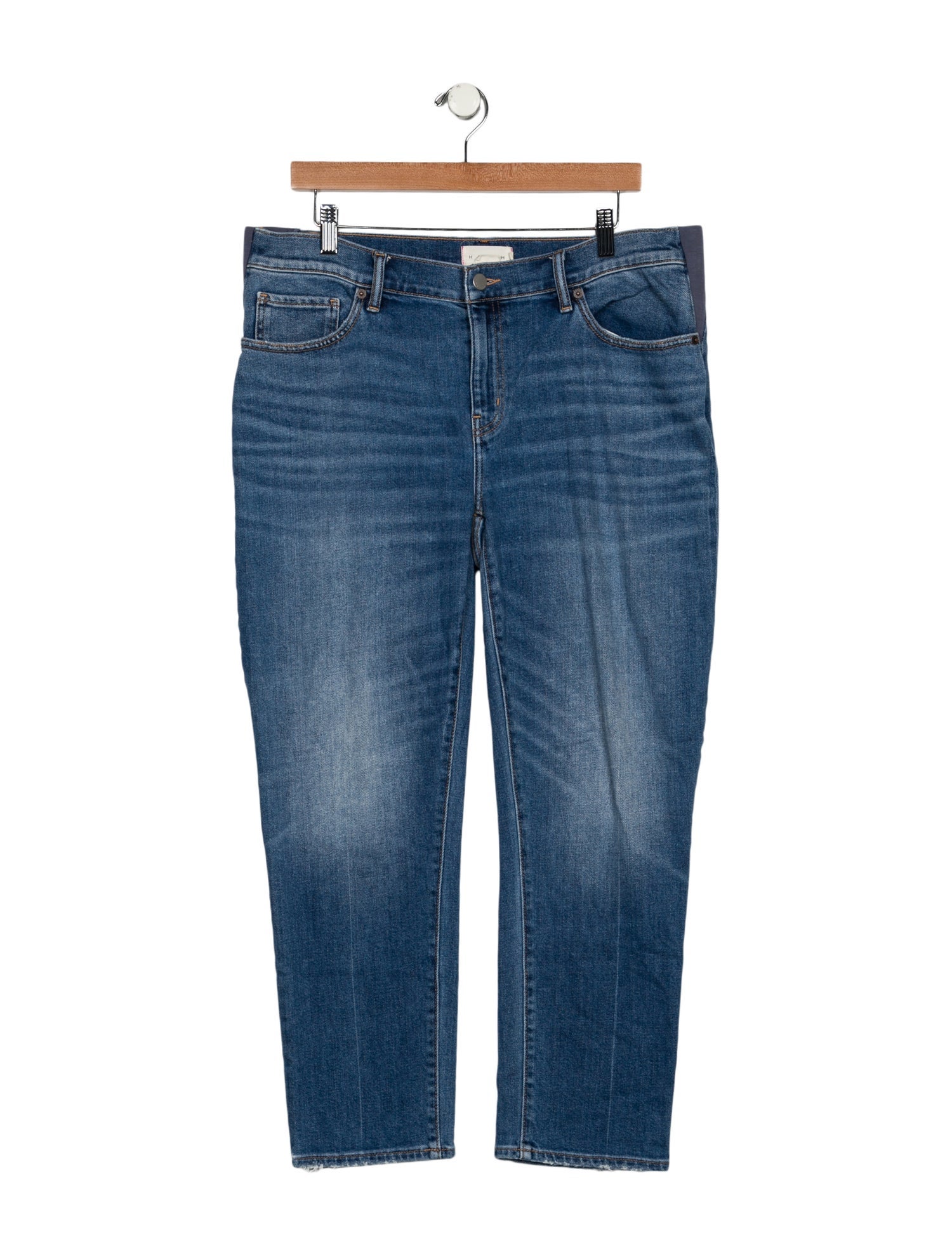 Hatch Low-Rise Straight Leg Jeans
