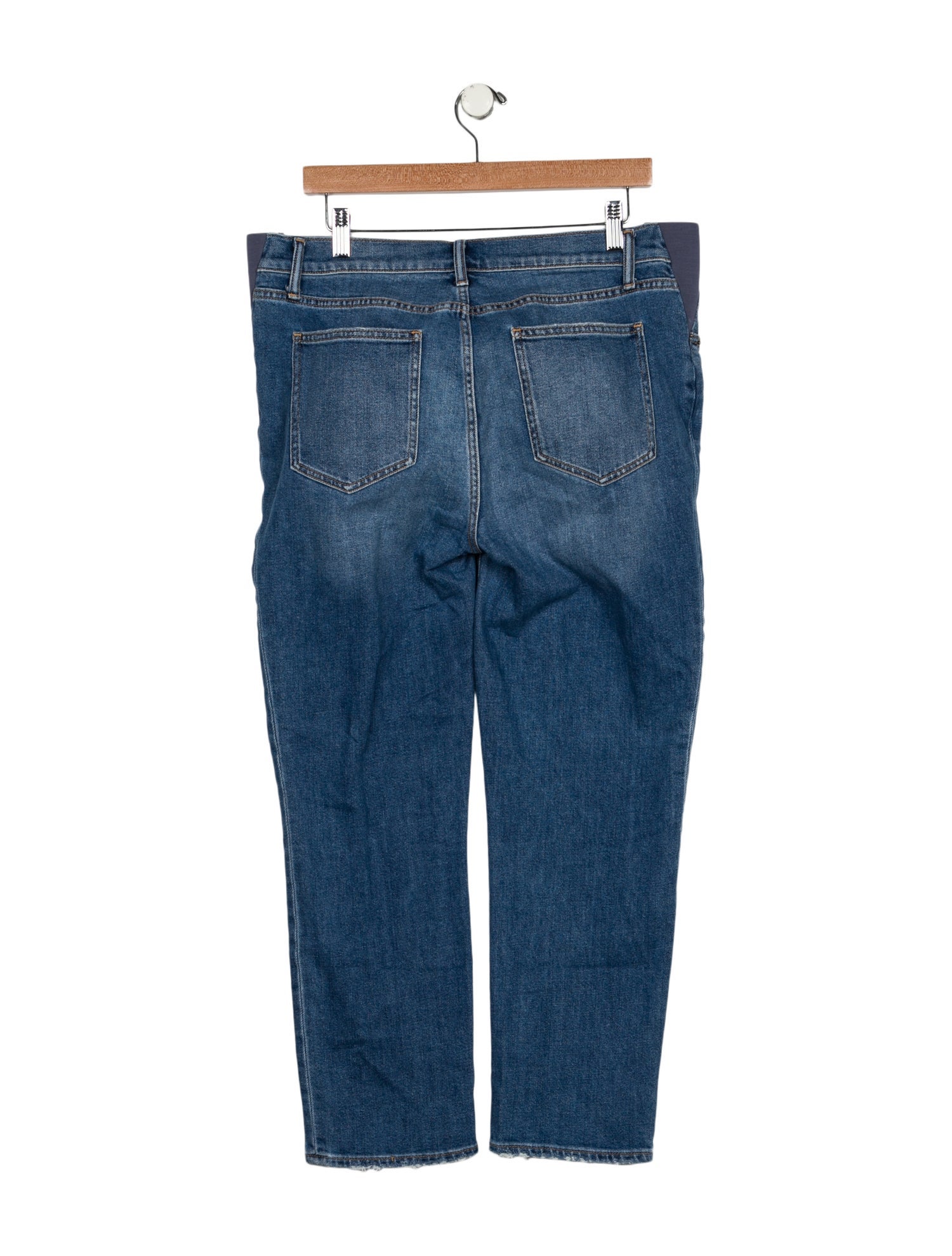 Hatch Low-Rise Straight Leg Jeans