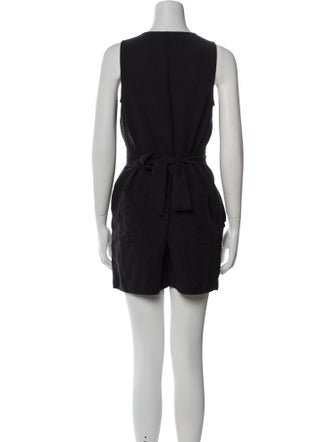 Hatch Linen V-Neck Romper