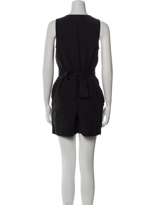 Hatch Linen V-Neck Romper