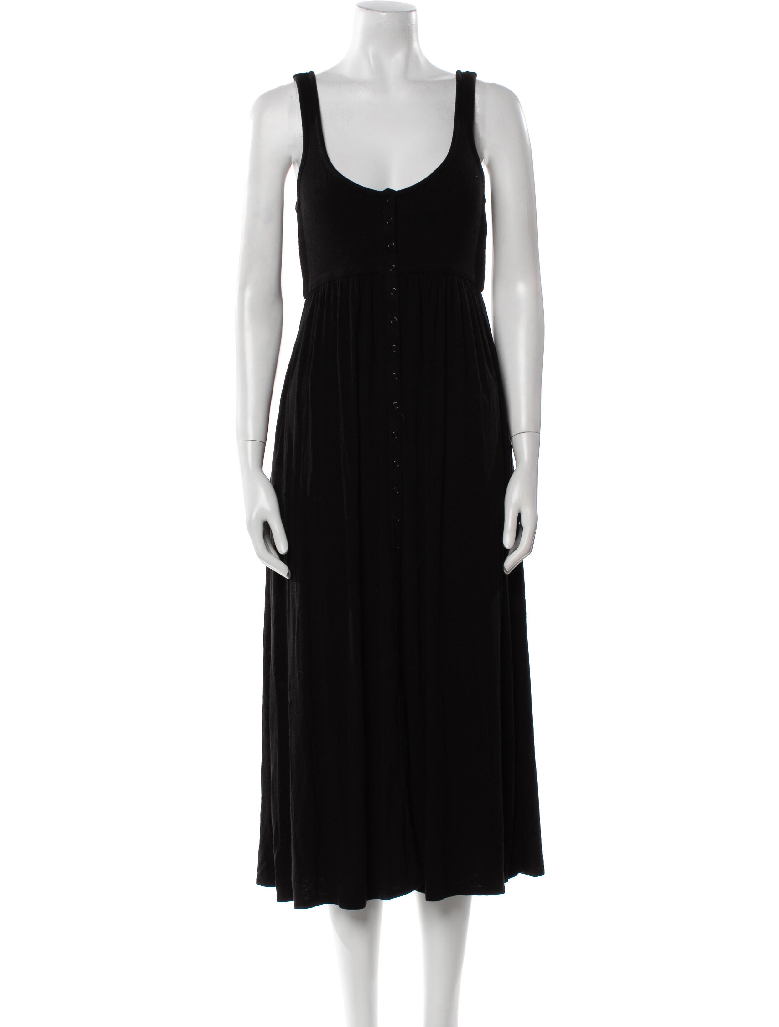 Hatch Scoop Neck Midi Length Dress