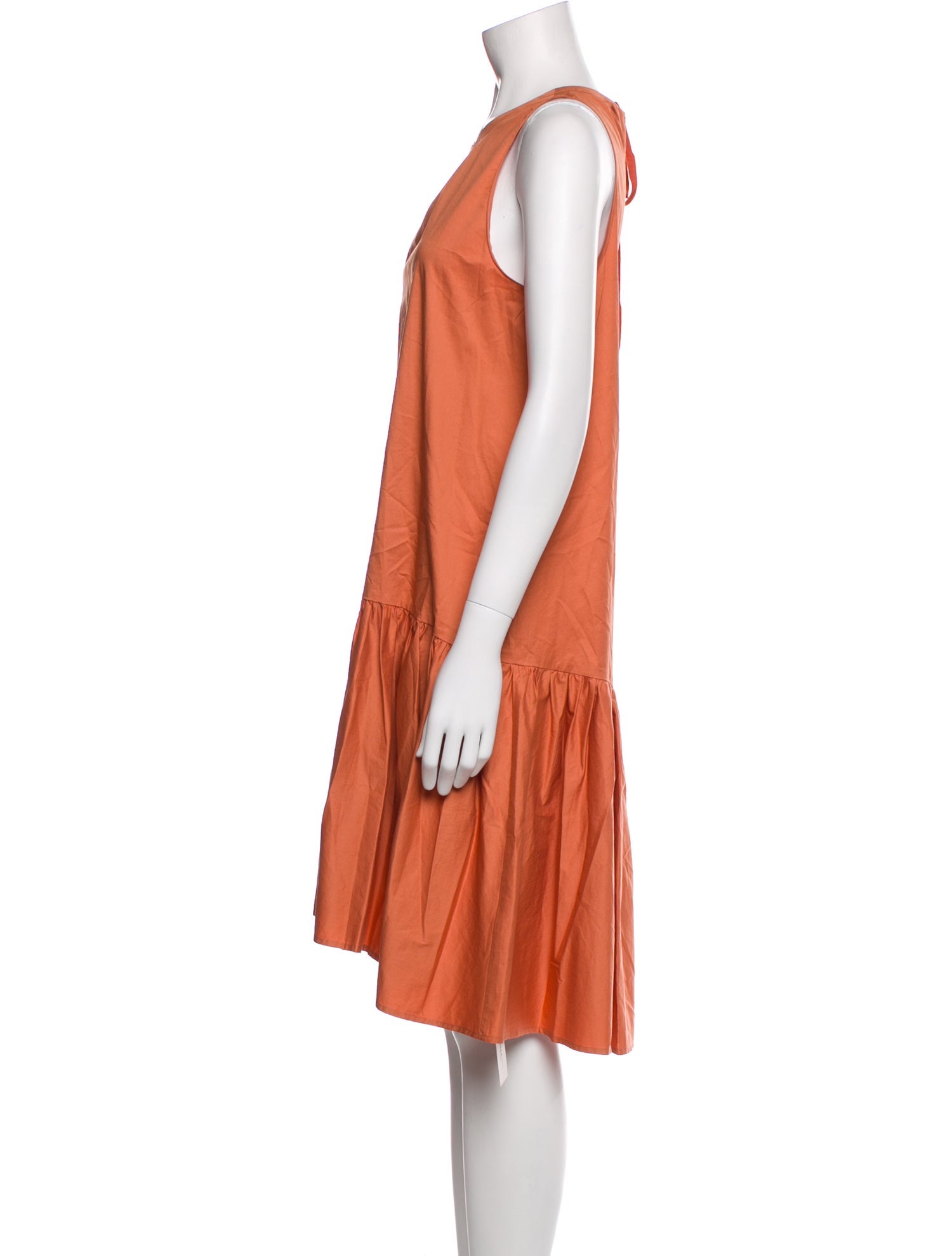 Hatch Crew Neck Knee-Length Dress