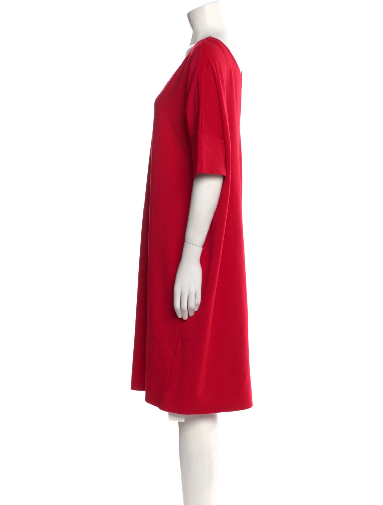 Hatch Scoop Neck Knee-Length Dress