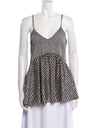 Hatch Printed V-Neck Tunic