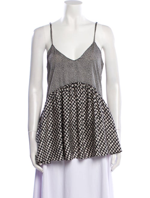 Hatch Printed V-Neck Tunic