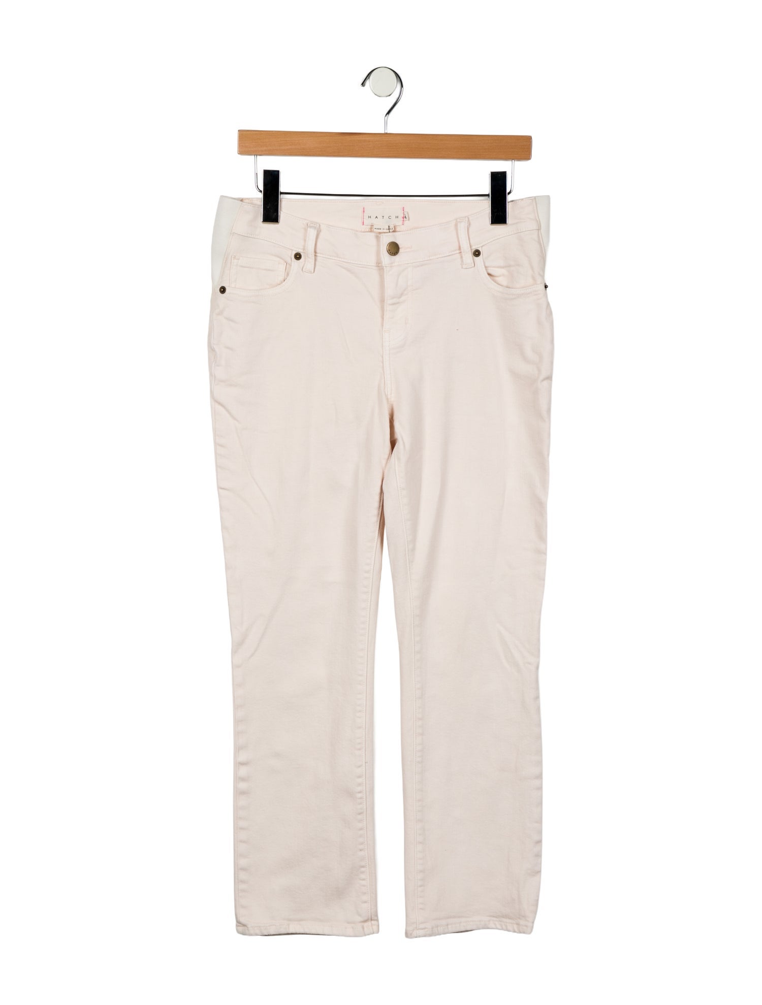 Hatch Mid-Rise Straight Leg Jeans