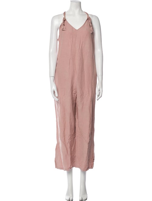 Hatch Linen V-Neck Jumpsuit