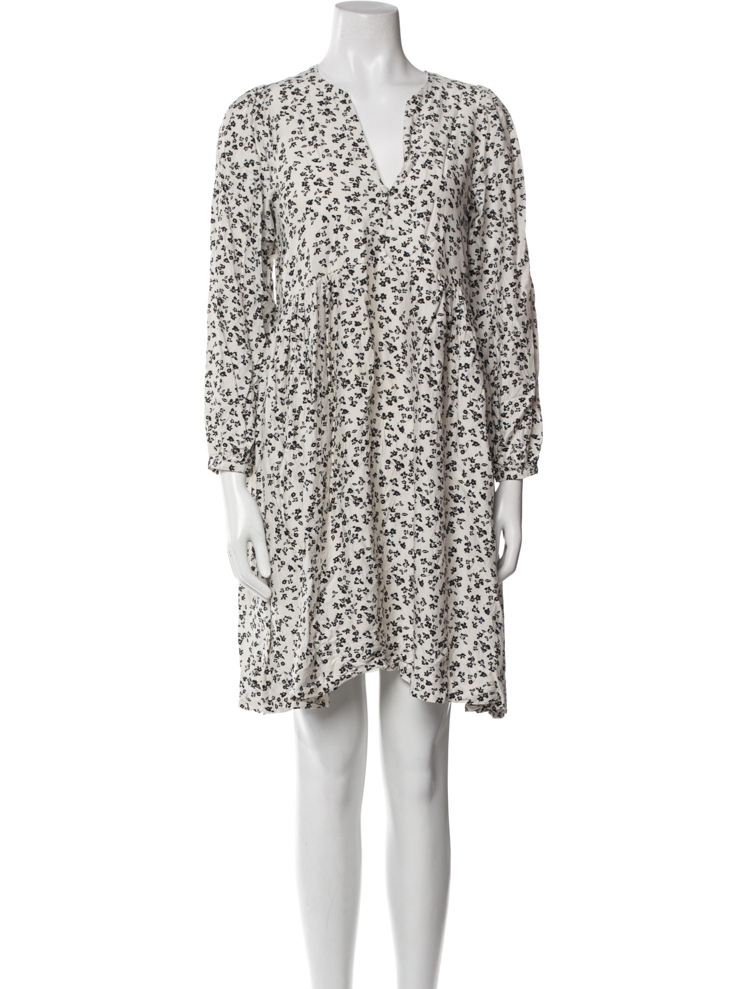 Hatch Floral Print Mini Dress