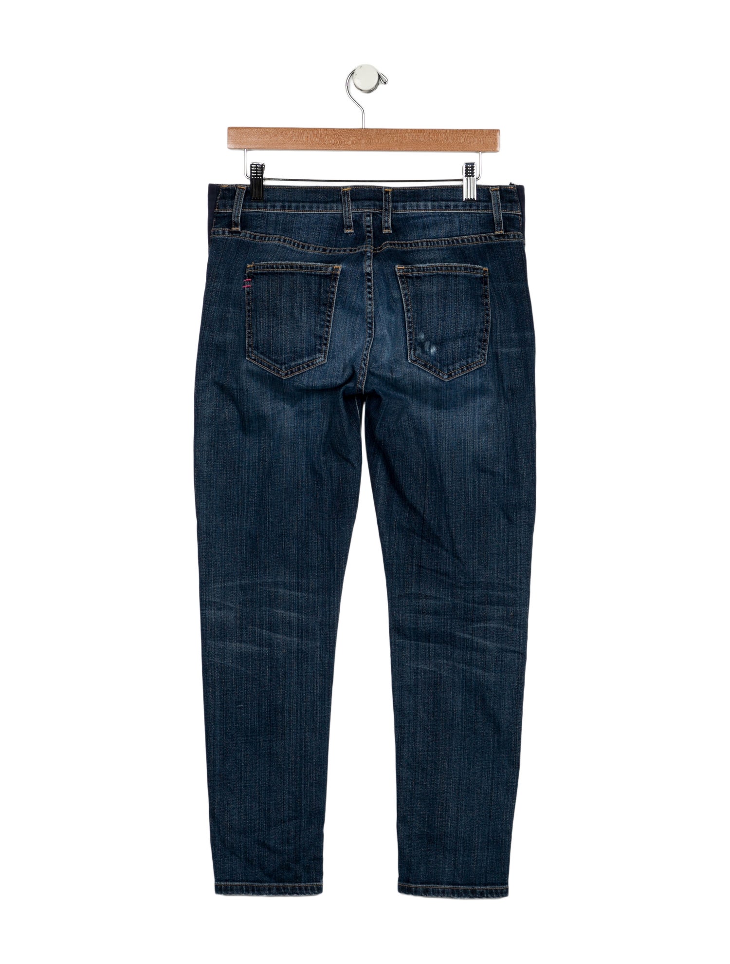 Hatch Low-Rise Straight Leg Jeans