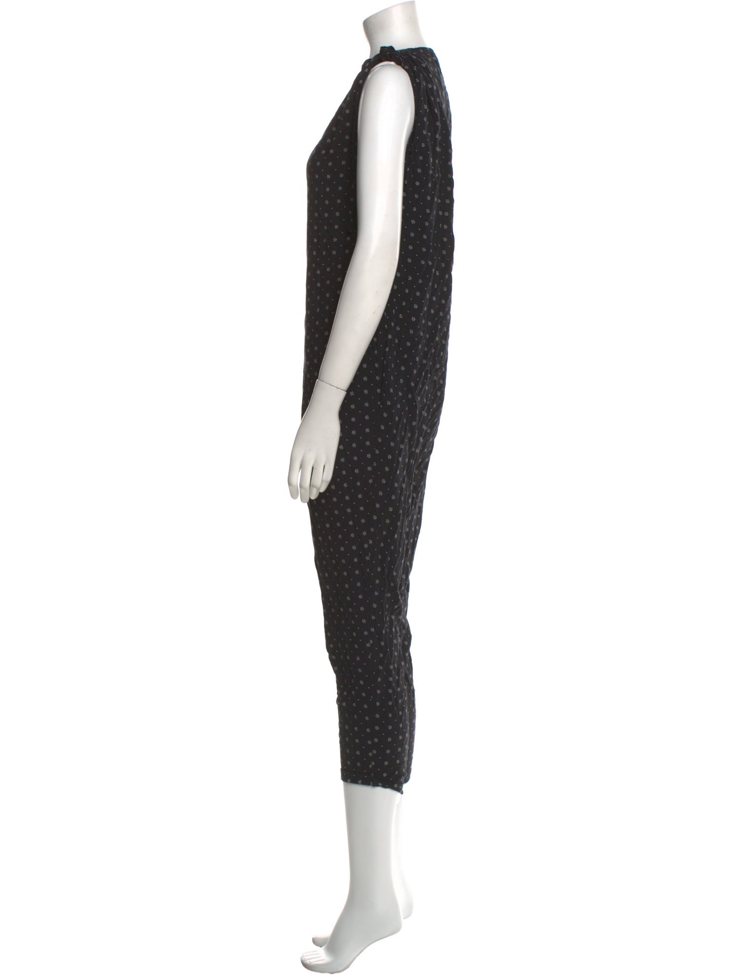 Hatch Printed V-Neck Jumpsuit