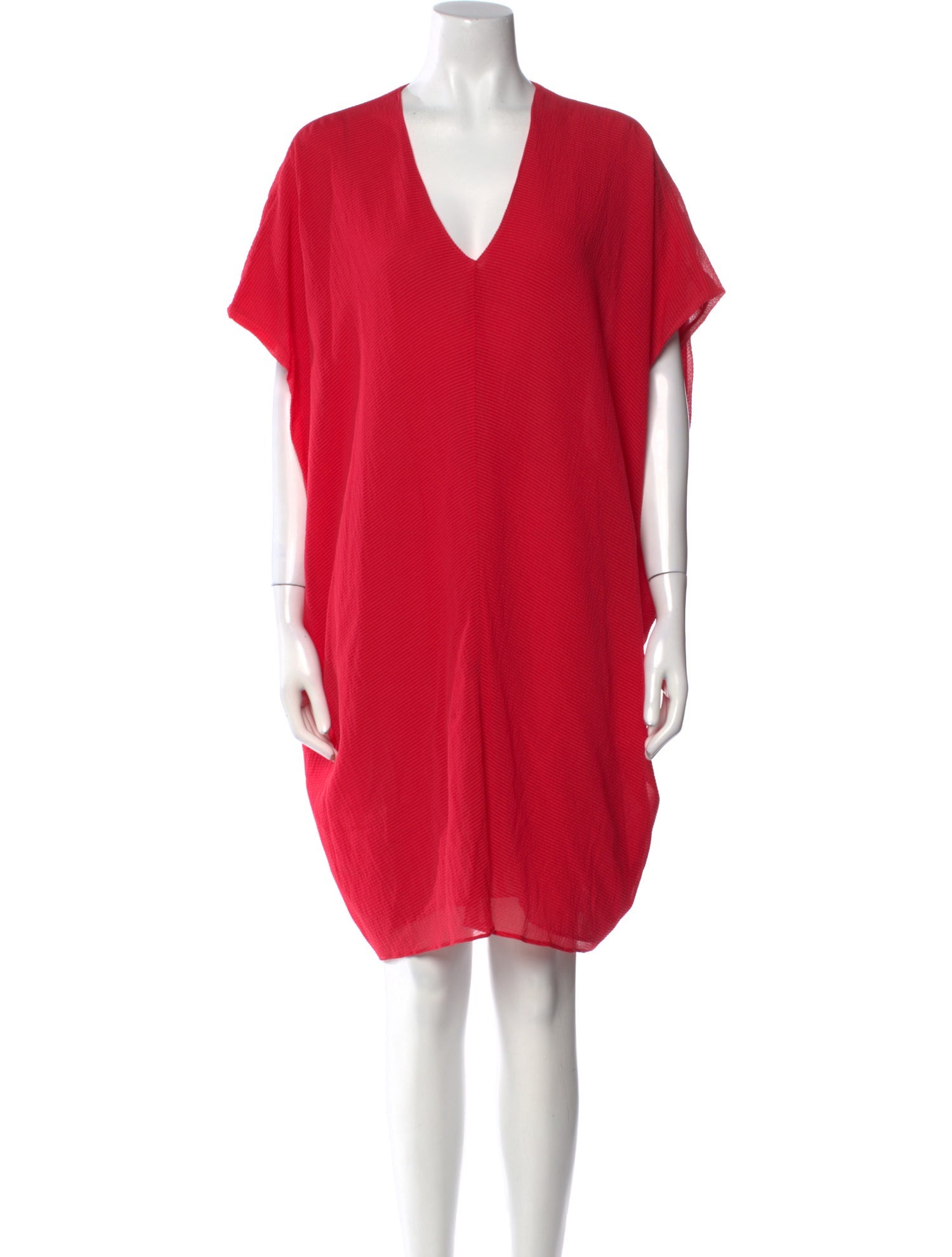 Hatch Silk Mini Dress