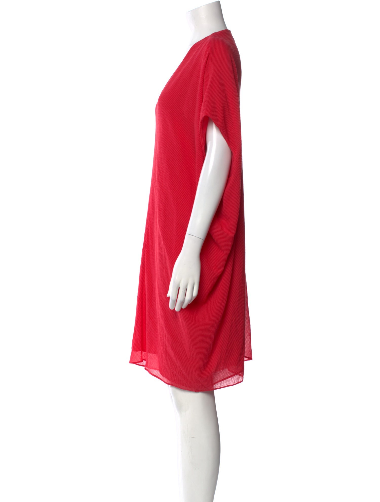 Hatch Silk Mini Dress