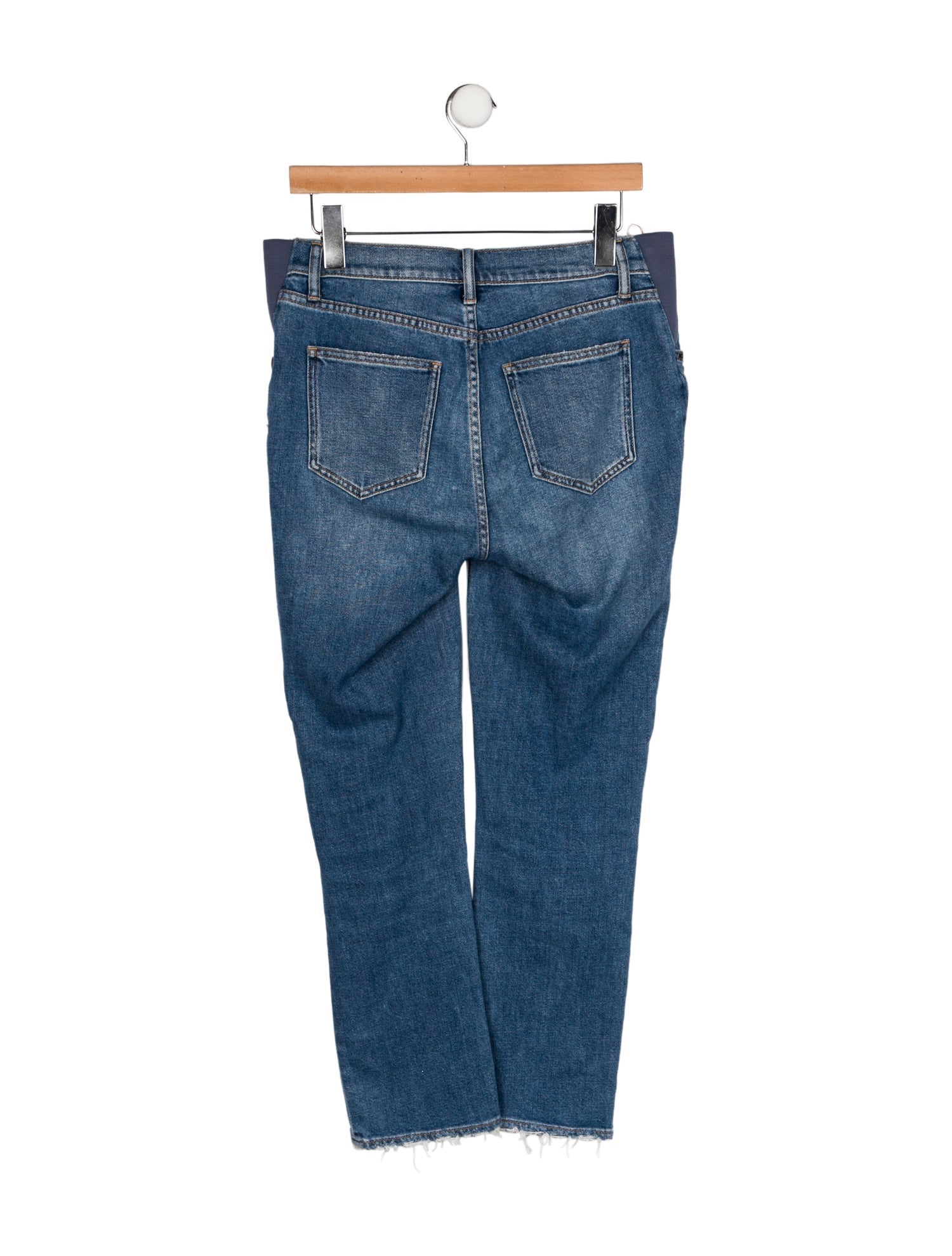 Hatch Mid-Rise Straight Leg Jeans
