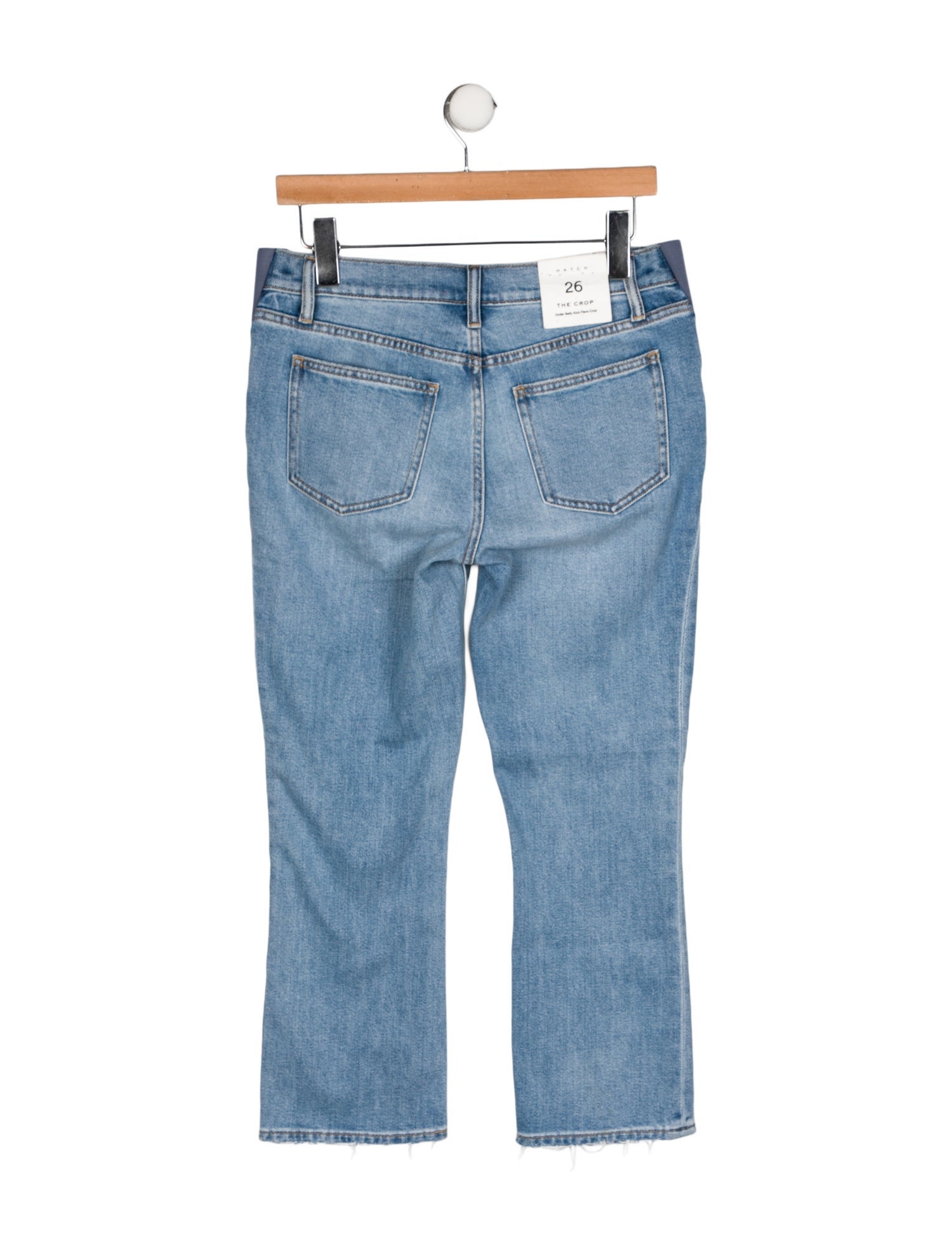 Hatch Mid-Rise Straight Leg Jeans