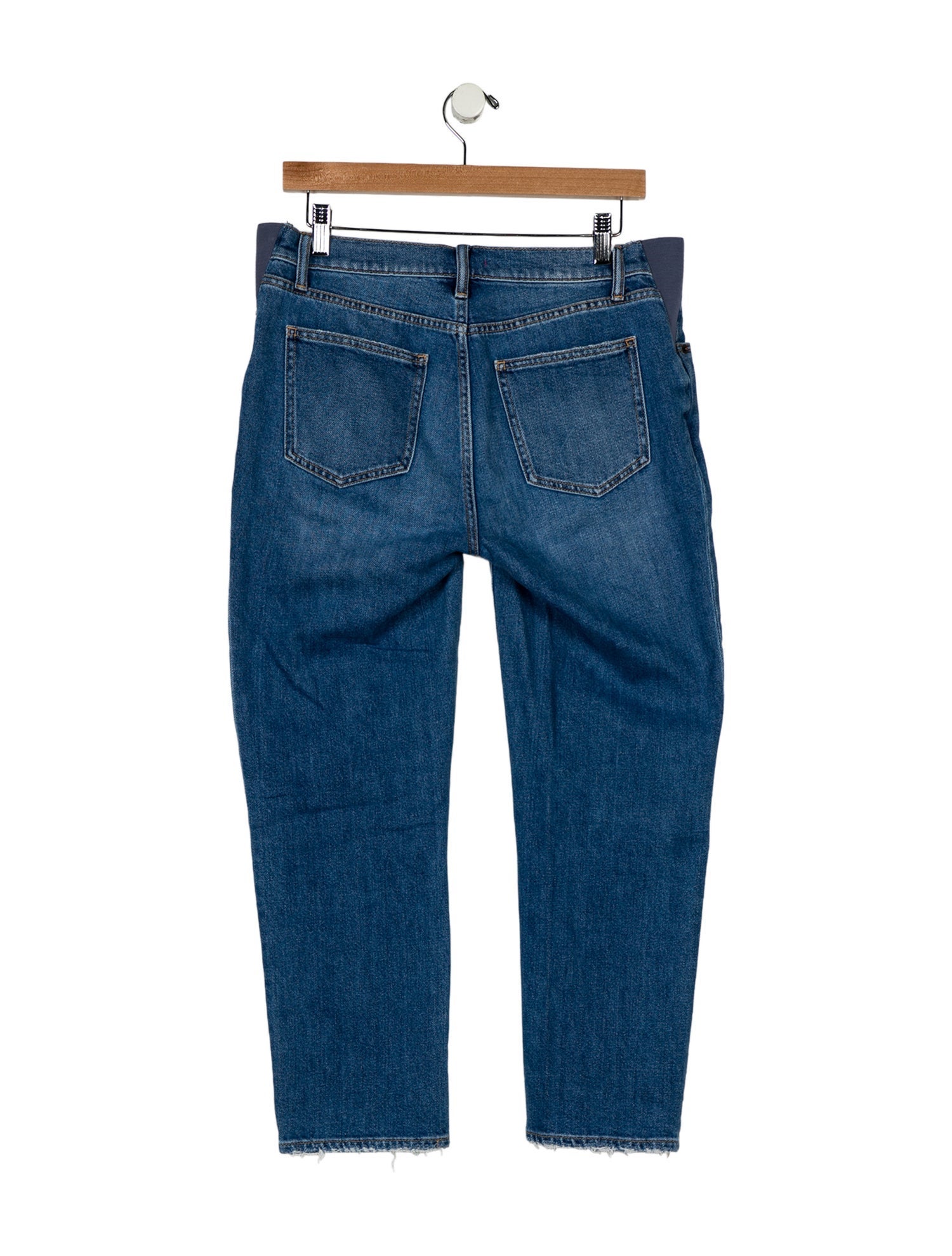 Hatch Mid-Rise Straight Leg Jeans