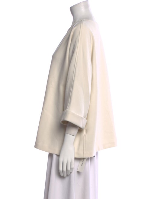 Hatch Scoop Neck Three-Quarter Sleeve Blouse