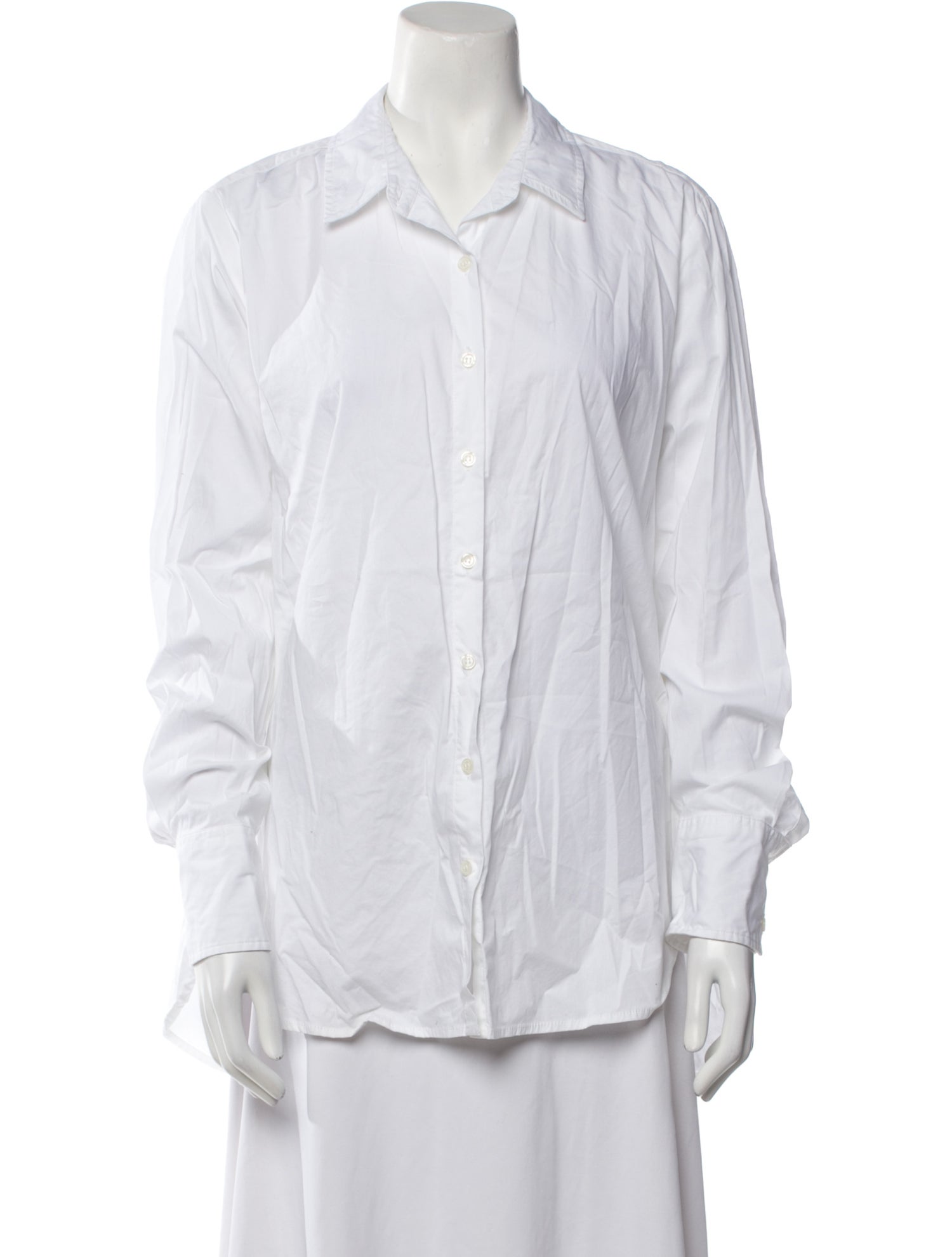 Hatch Long Sleeve Button-Up Top