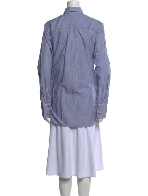 Hatch Striped Long Sleeve Button-Up Top