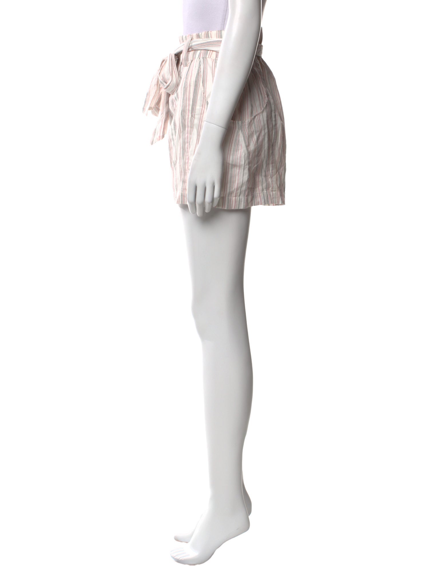 Hatch Striped Mini Shorts