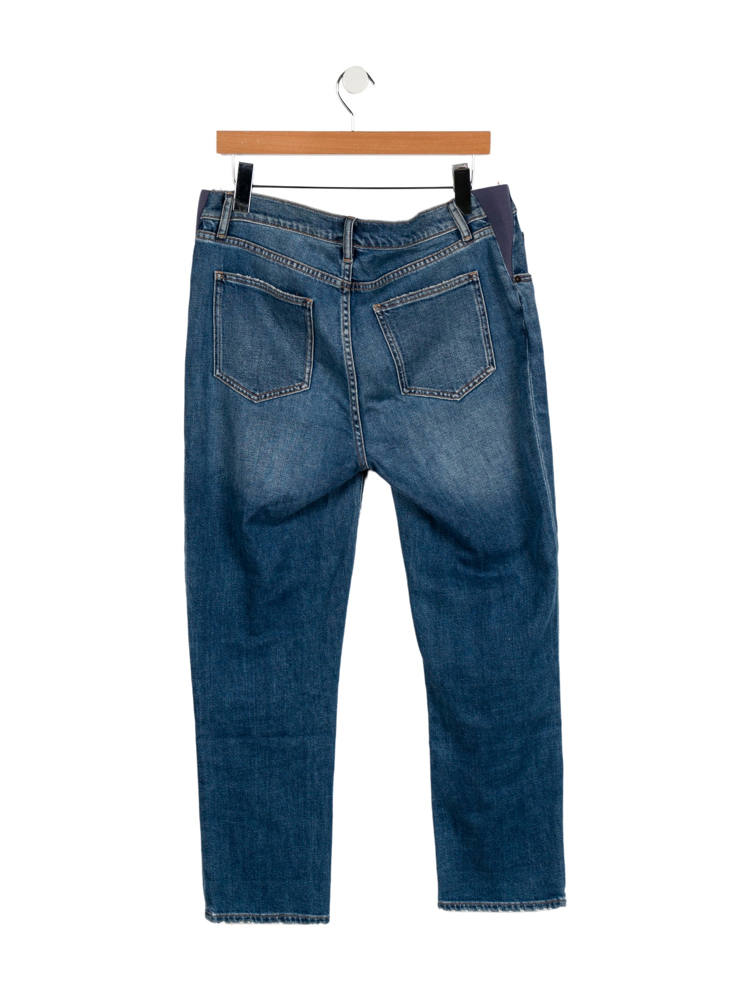 Hatch Mid-Rise Straight Leg Jeans