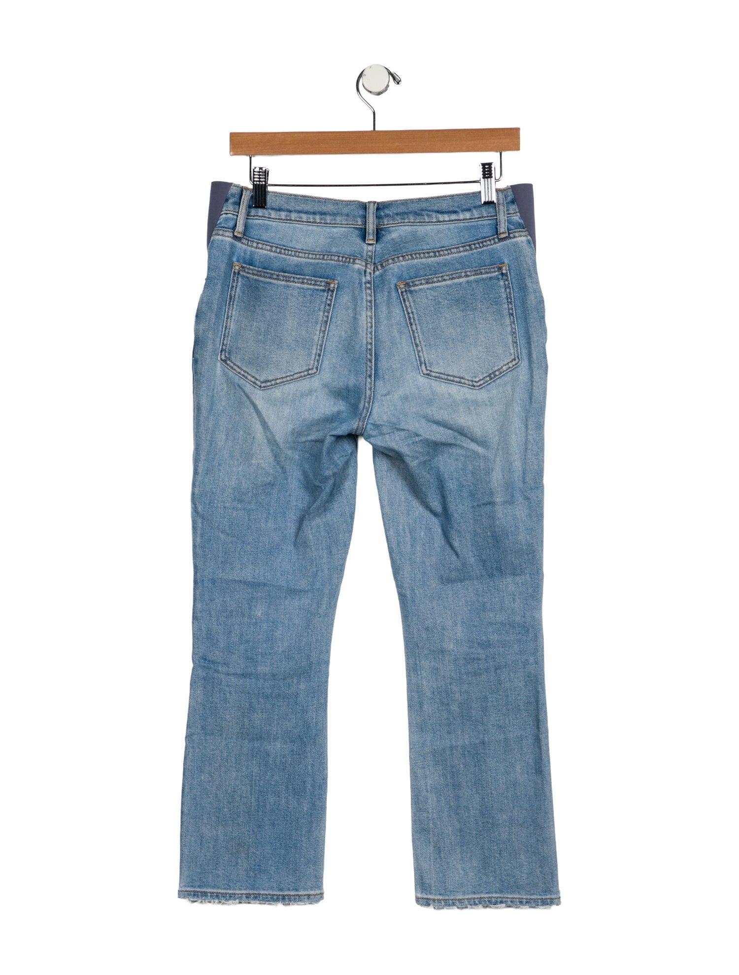 Hatch Mid-Rise Straight Leg Jeans