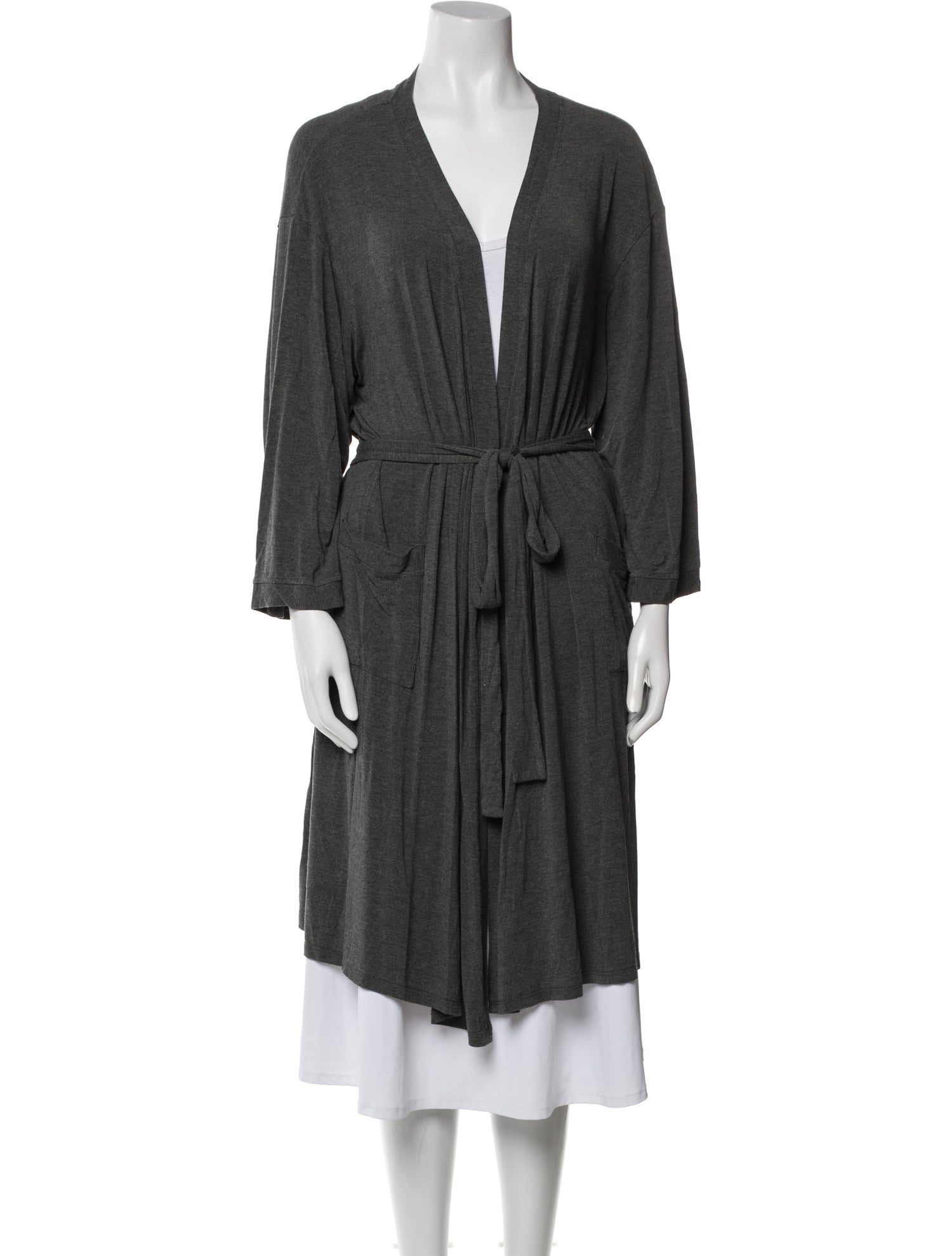 Hatch Bamboo Pleated Accents Robe