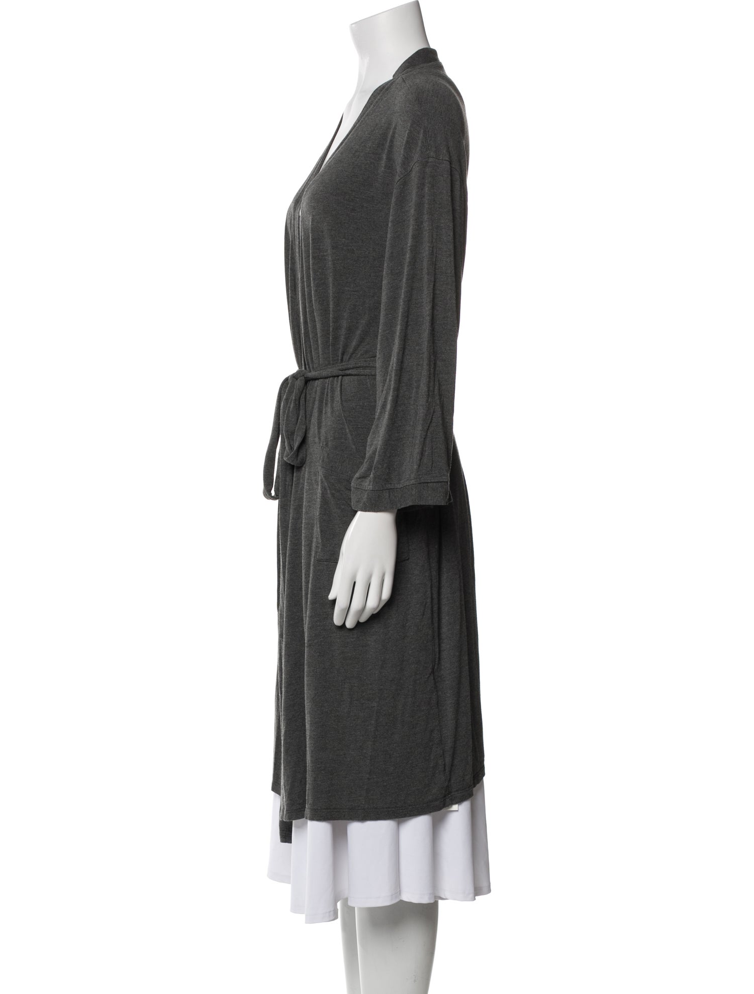 Hatch Bamboo Pleated Accents Robe