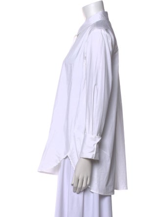 Hatch Long Sleeve Button-Up Top