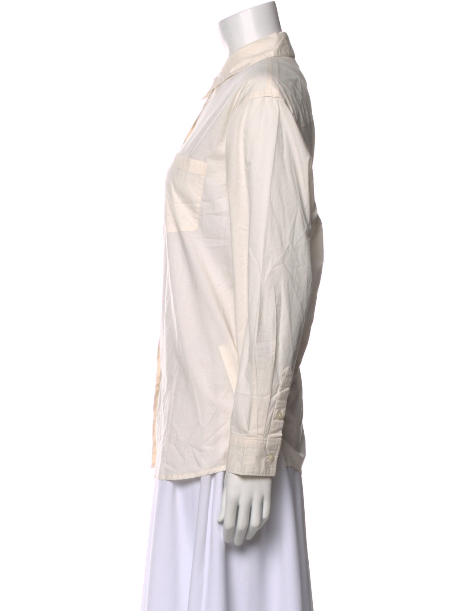 Hatch Long Sleeve Button-Up Top