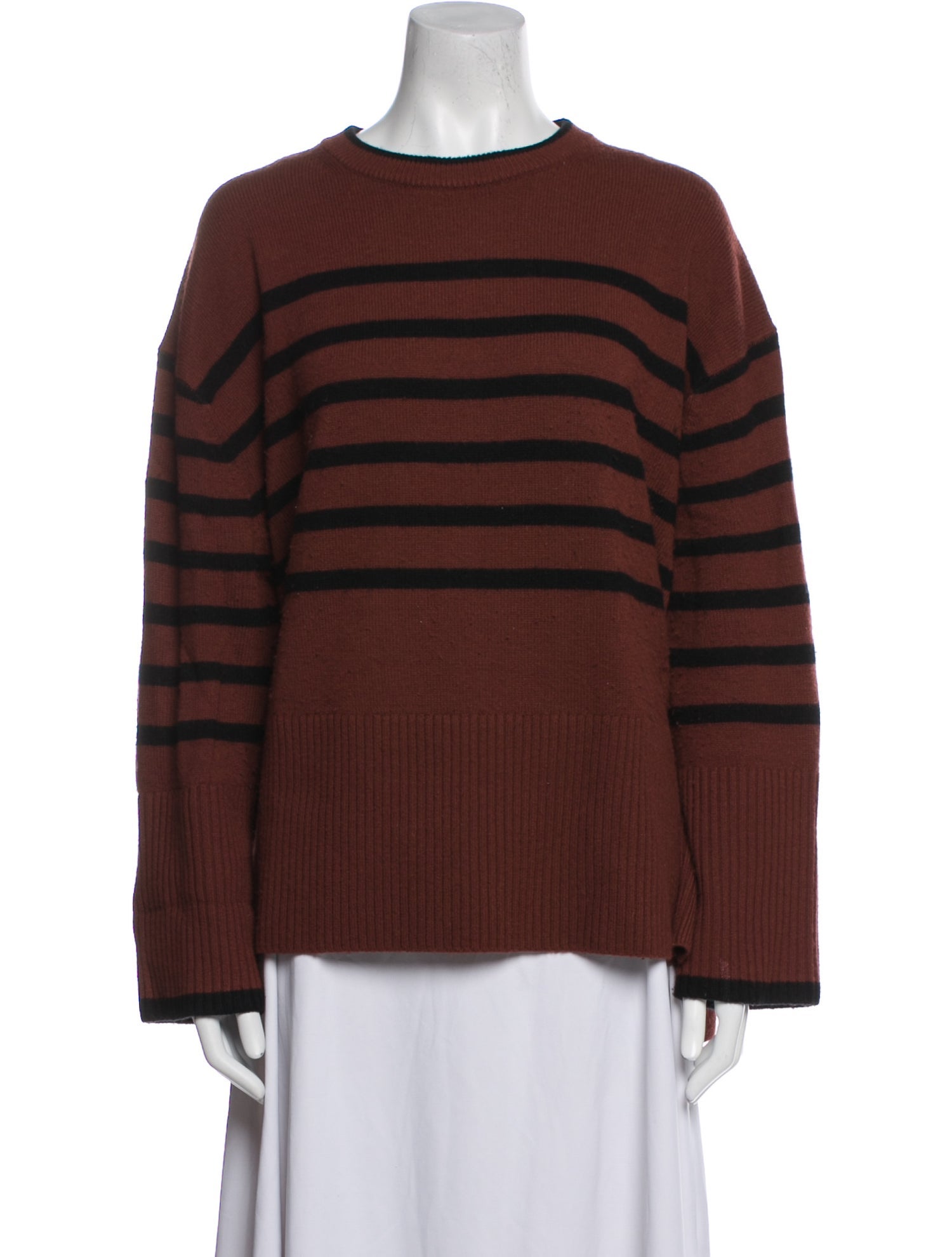 Hatch Merino Wool Striped Sweater