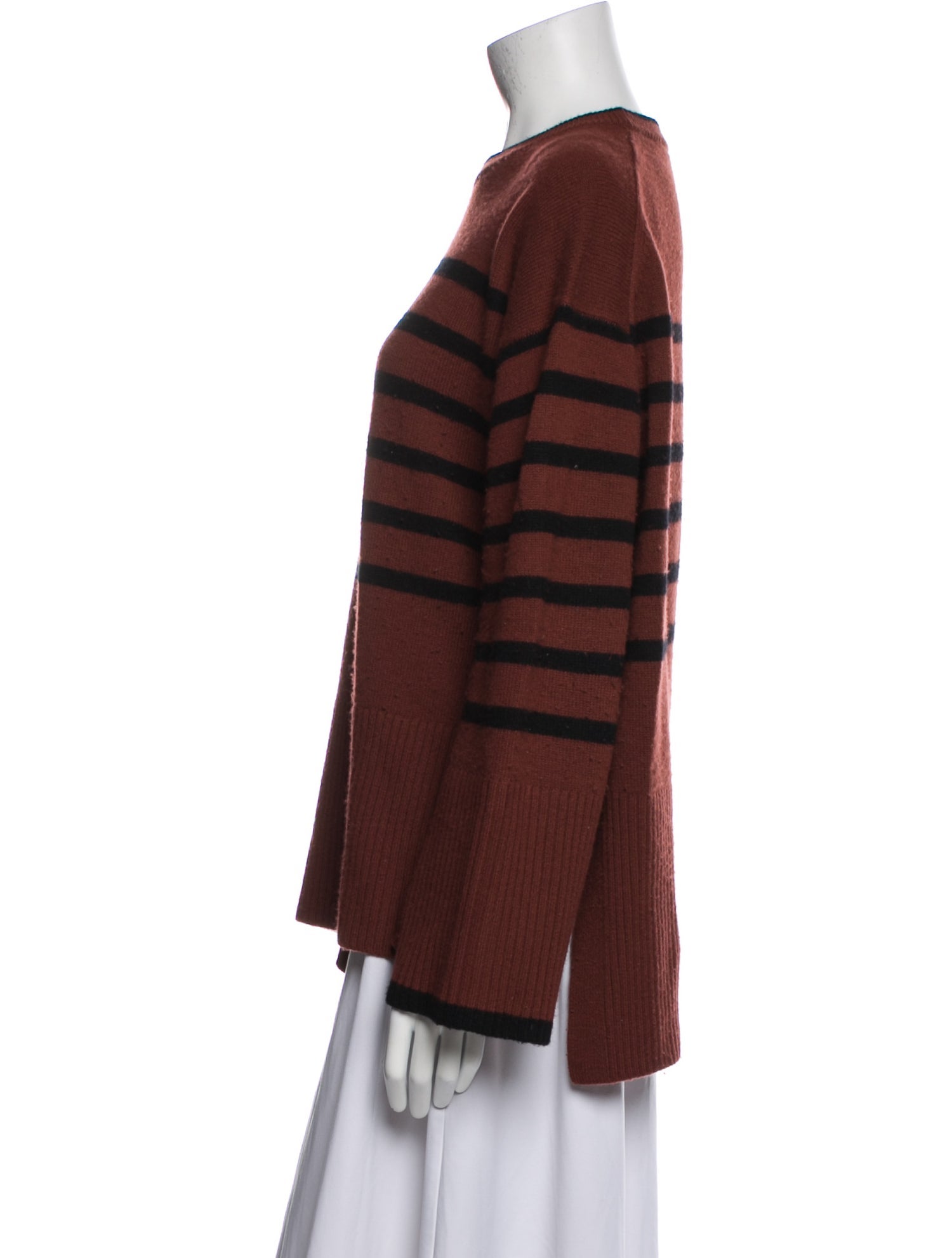 Hatch Merino Wool Striped Sweater