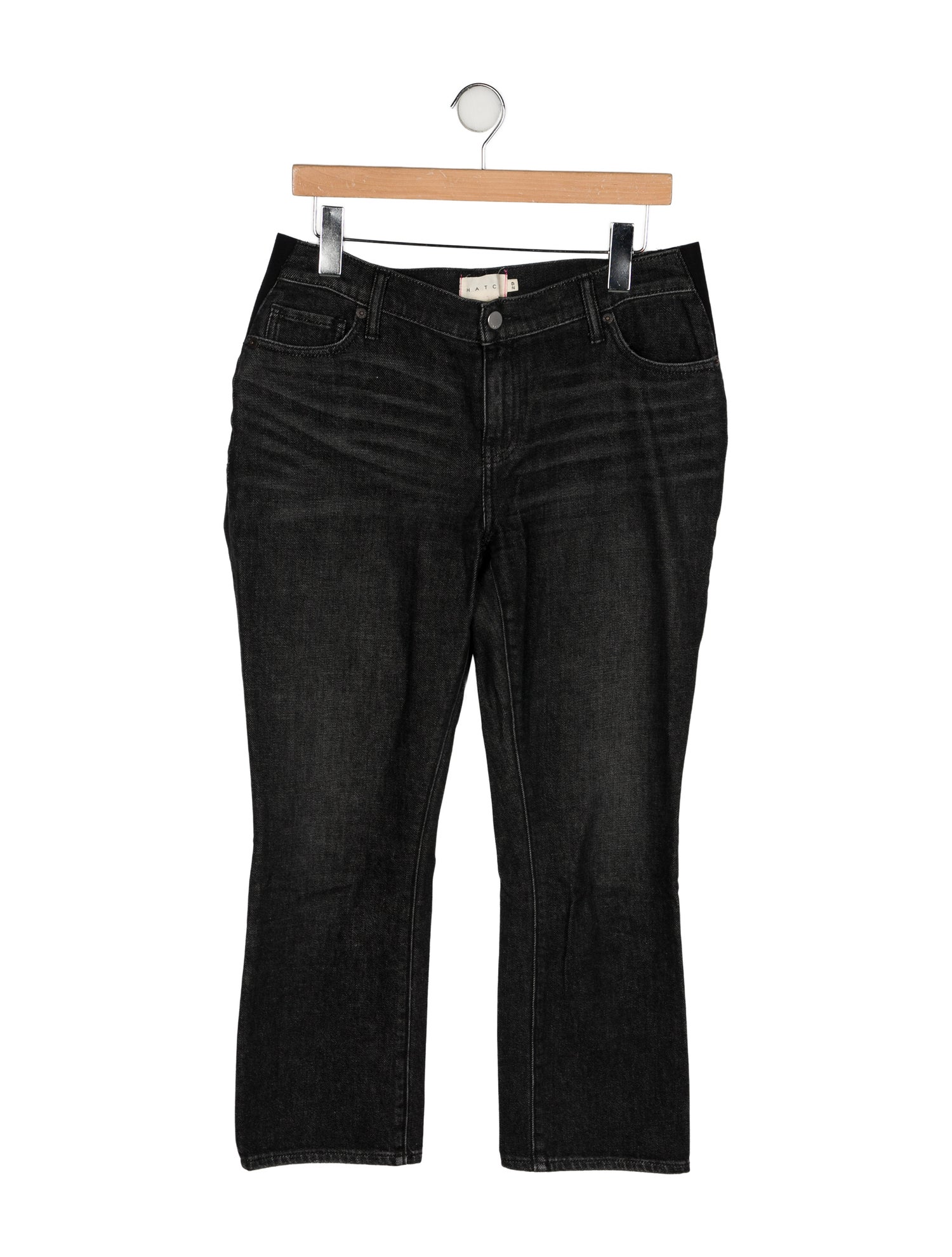Hatch Mid-Rise Straight Leg Jeans