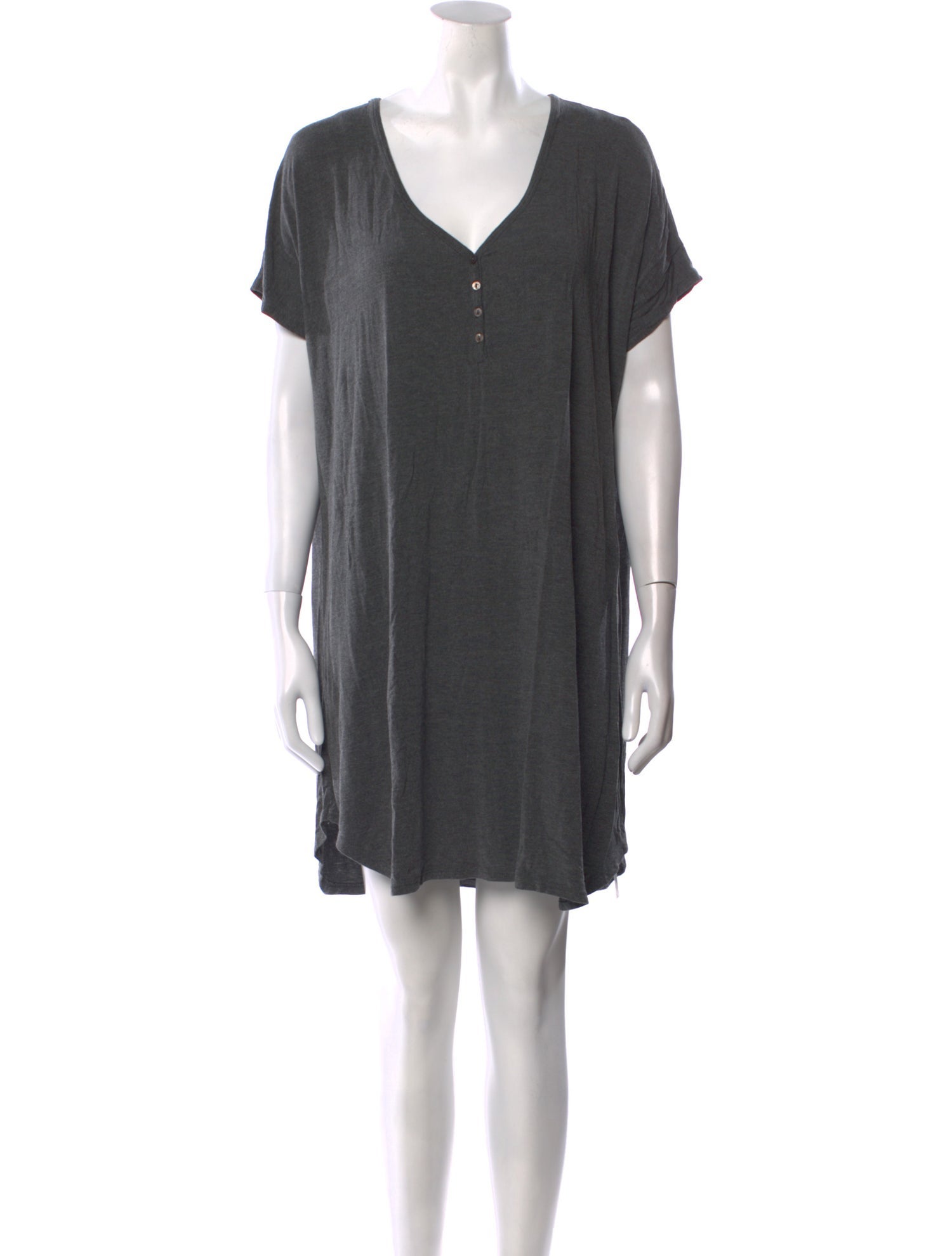 Hatch V-Neck Mini Dress