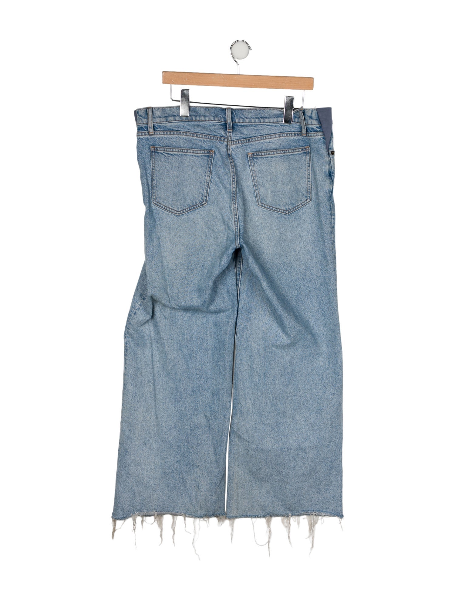 Hatch Mid-Rise Wide Leg Jeans